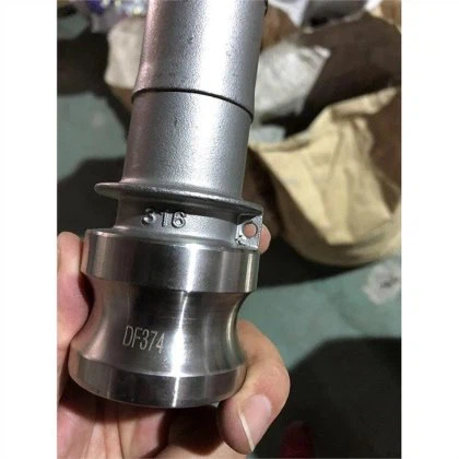 الفولاذ المقاوم للصدأ Camlock اقتران سريع